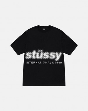 Stussy Blur Tee - Unisex Shortsleeve Sort | PDKQX86708