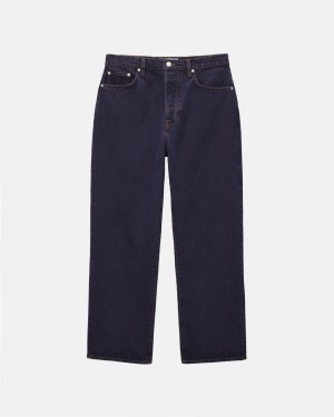 Stussy Classic Jean Denim - Unisex Denim Sort | TDKWZ76515