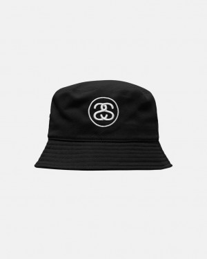 Stussy Deep Bucket Hat SS Link - Unisex Sort | DKNZX34836