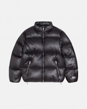 Stussy Down Puffer Parachute Ripstop - Unisex Jackets Grå | ADKWC89298