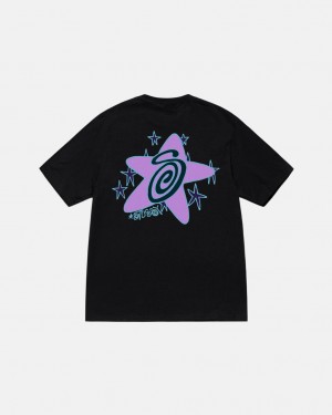 Stussy Galaxy Tee - Unisex Shortsleeve Sort | DKEGJ72170