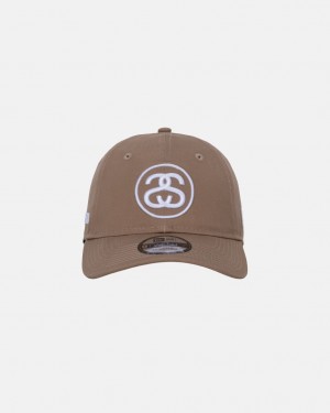 Stussy SS Link 9Twenty Cap - Unisex Khaki | SDKVO44980