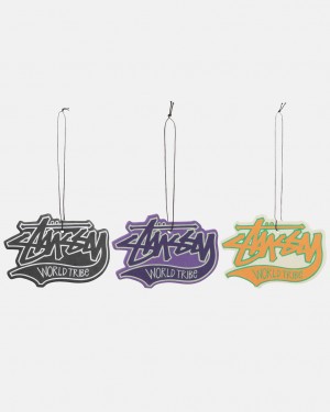 Stussy Slugger Logo Air Freshener Pack - Home Goods Flerfarvede | ZDKNQ79700