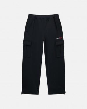 Stussy Sports Cargo Fleece Pant - Mens Pants Sort | DKCIF50522