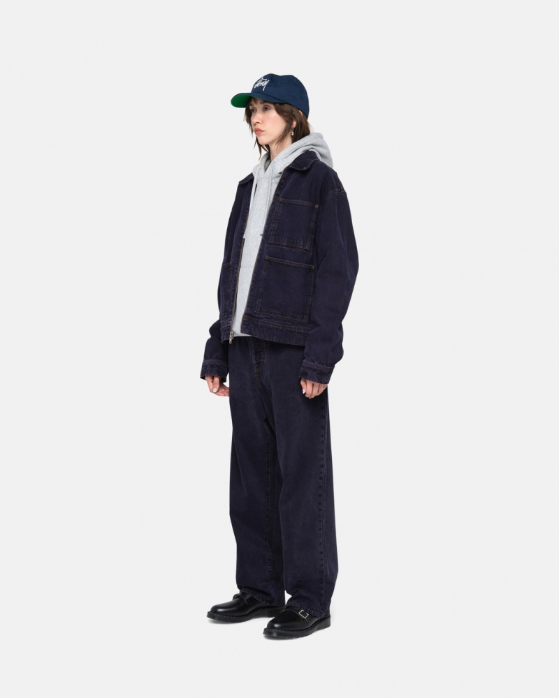 Stussy Big Ol& Jean Denim - Unisex Denim Sort | MDKFT11872