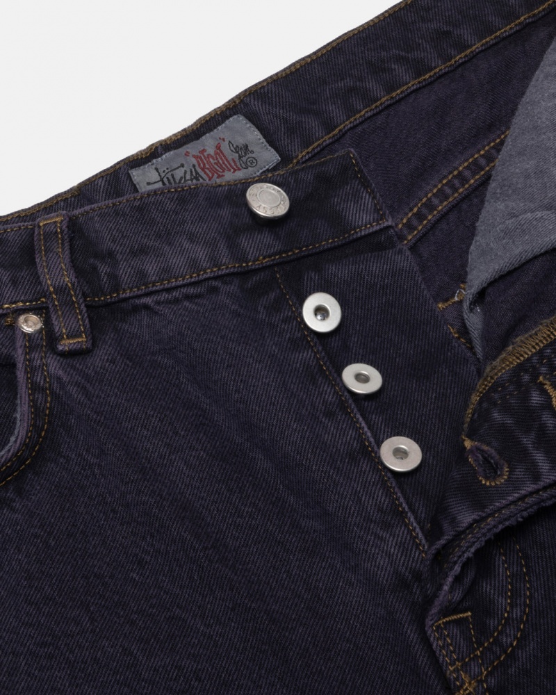 Stussy Big Ol& Jean Denim - Unisex Denim Sort | MDKFT11872