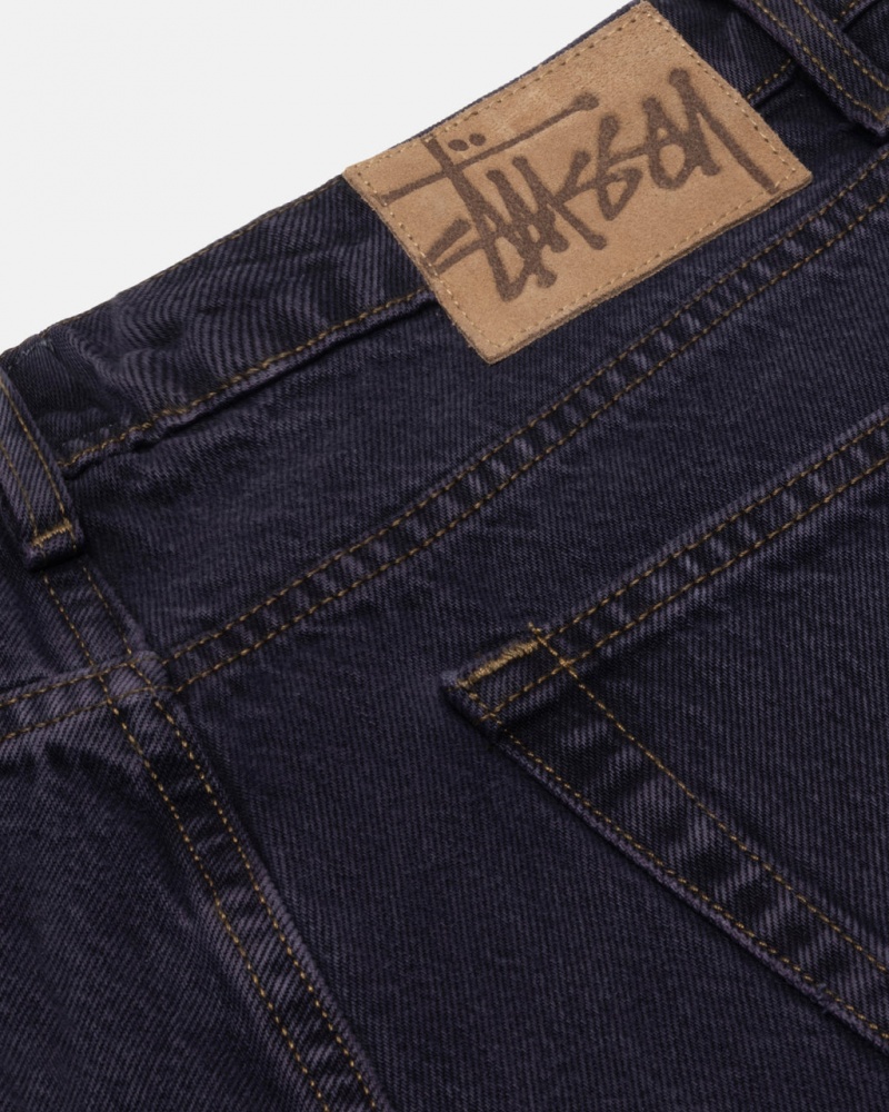 Stussy Big Ol& Jean Denim - Unisex Denim Sort | MDKFT11872