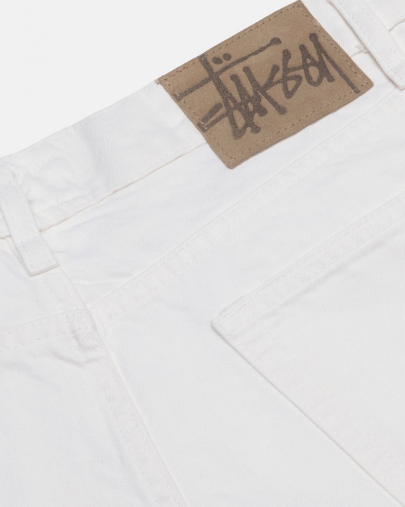 Stussy Big Ol& Jean Overdyed - Unisex Denim Beige | PDKQX41465