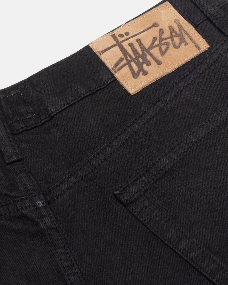 Stussy Big Ol& Jean Overdyed - Unisex Denim Sort | MDKHR89271