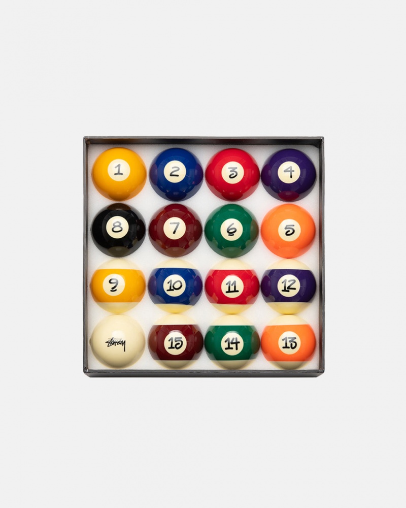 Stussy Billiard Balls - Home Goods Flerfarvede | GDKEC37319