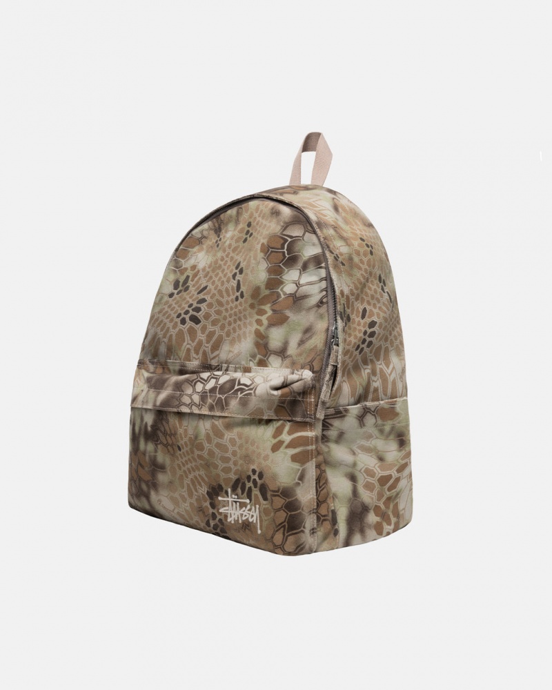 Stussy Canvas Backpack - Unisex Bags Brune | DKCIF63679