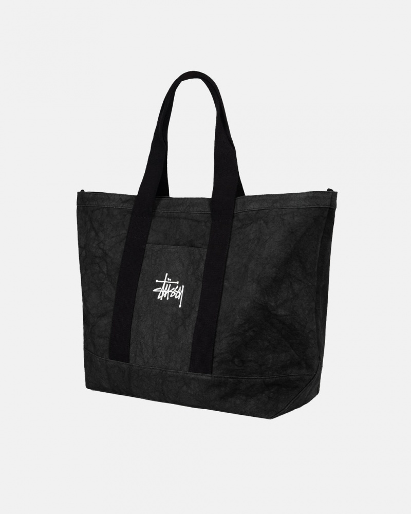 Stussy Canvas Extra Large Tote Bag - Unisex Bags Sort | ZDKNQ54372