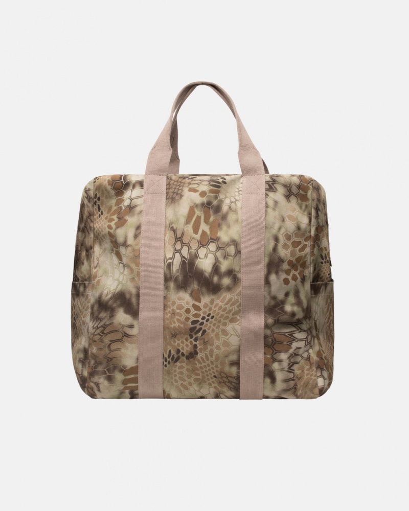 Stussy Canvas Flight Bag - Unisex Bags Brune | DKNEJ61805