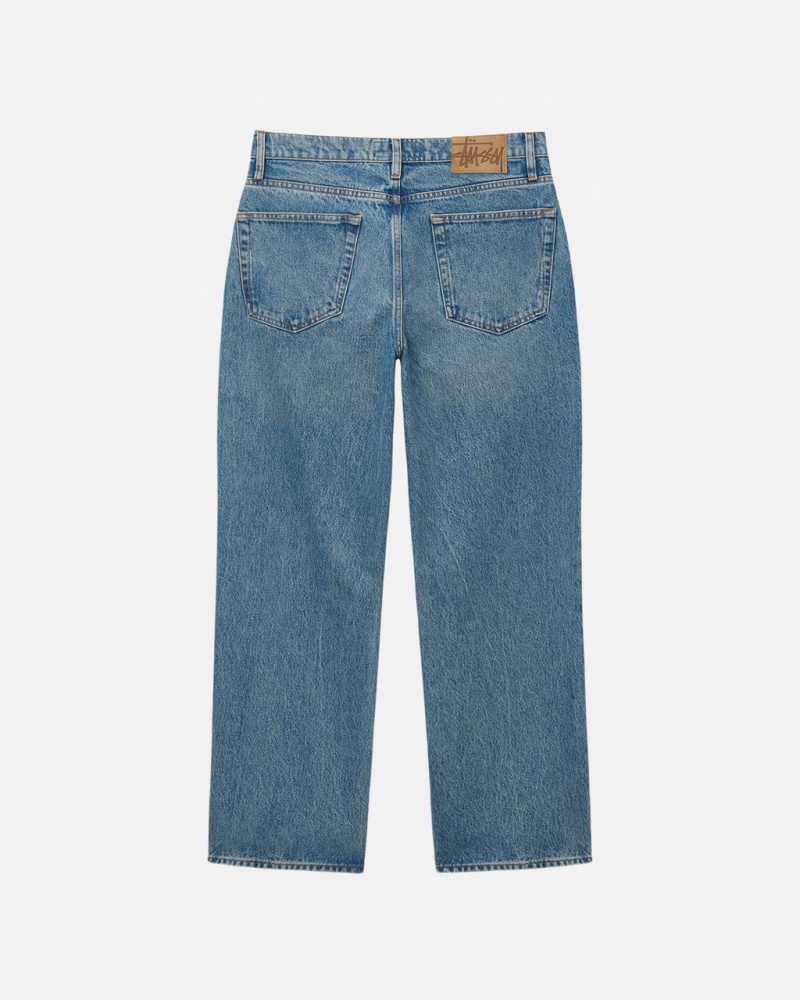 Stussy Classic Jean Denim - Unisex Denim Blå | DKCVG26386