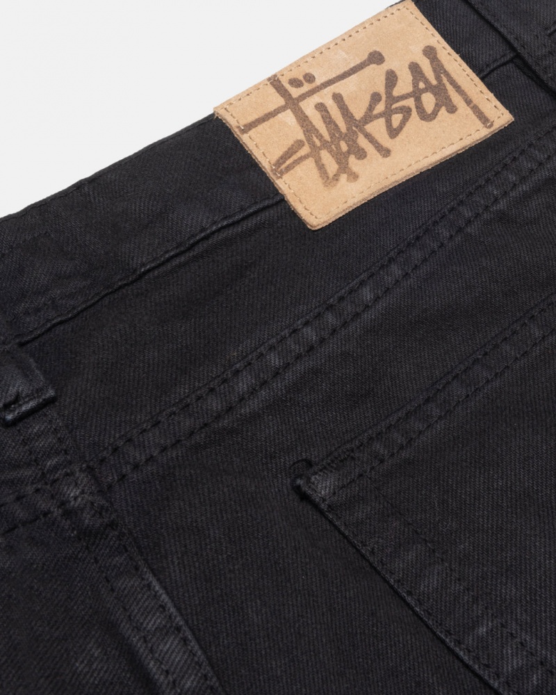 Stussy Classic Jean Overdyed - Unisex Denim Sort | TDKPQ51921