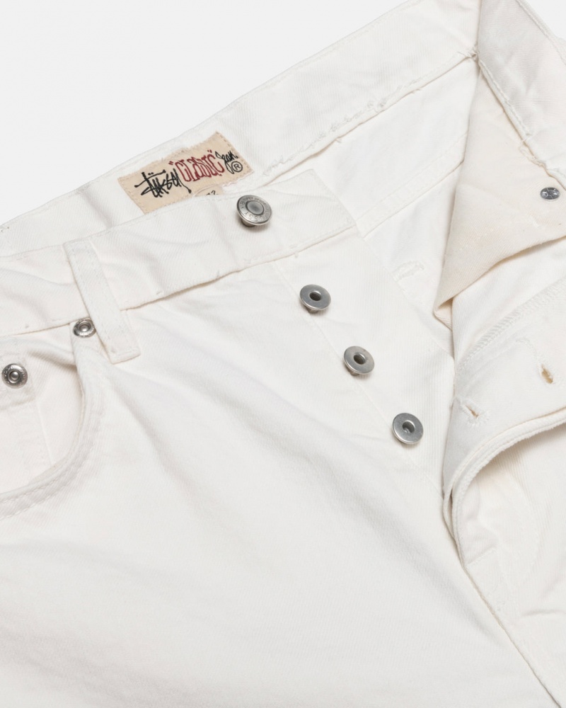 Stussy Classic Jean Overdyed - Unisex Denim Beige | DKXBR31217