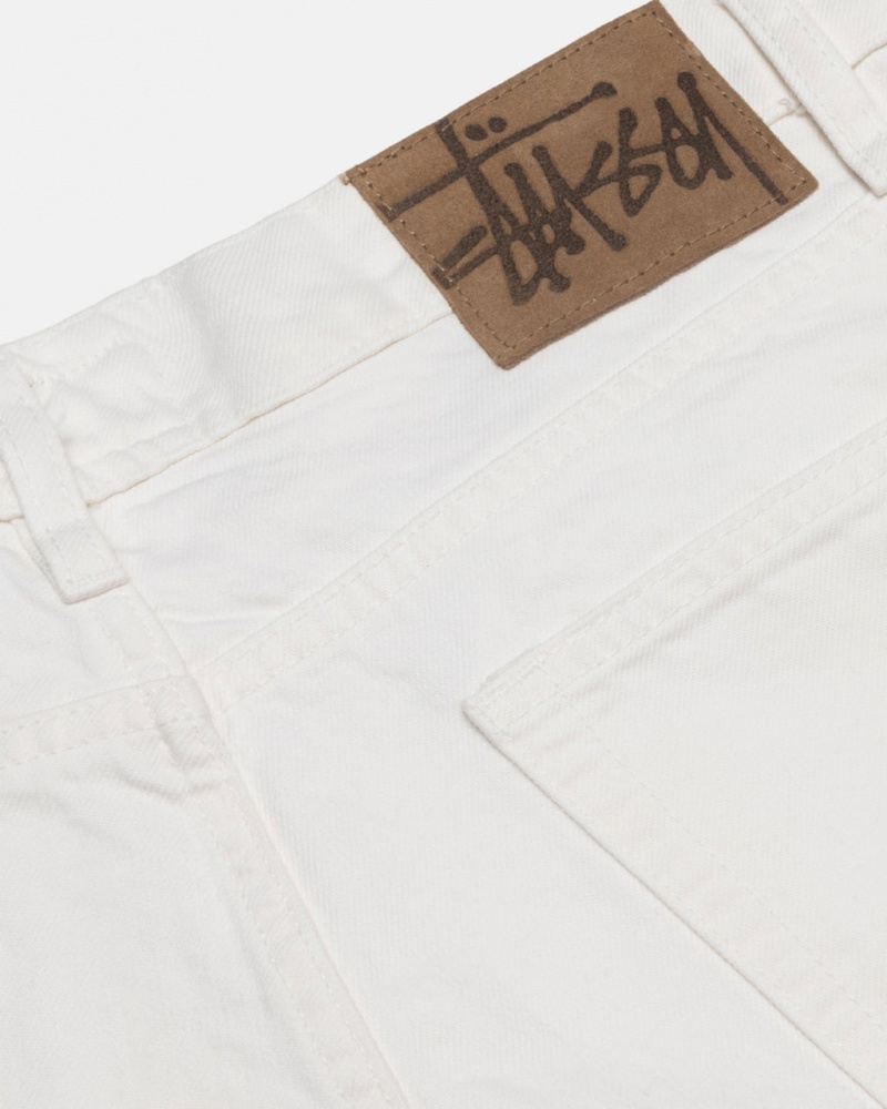 Stussy Classic Jean Overdyed - Unisex Denim Beige | DKXBR31217