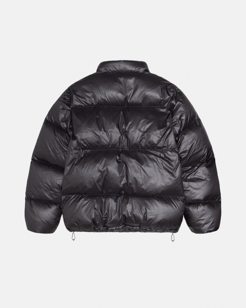 Stussy Down Puffer Parachute Ripstop - Unisex Jackets Grå | ADKWC89298