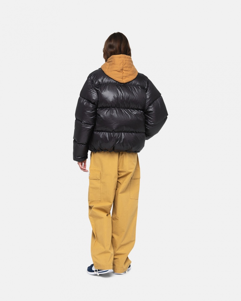 Stussy Down Puffer Parachute Ripstop - Unisex Jackets Grå | ADKWC89298