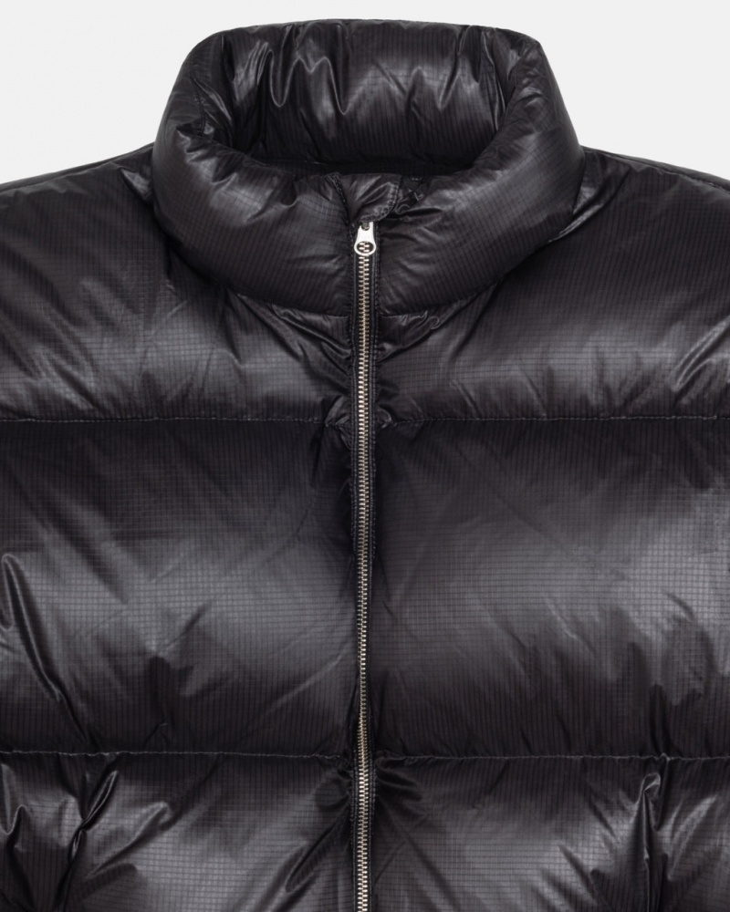 Stussy Down Puffer Parachute Ripstop - Unisex Jackets Grå | ADKWC89298