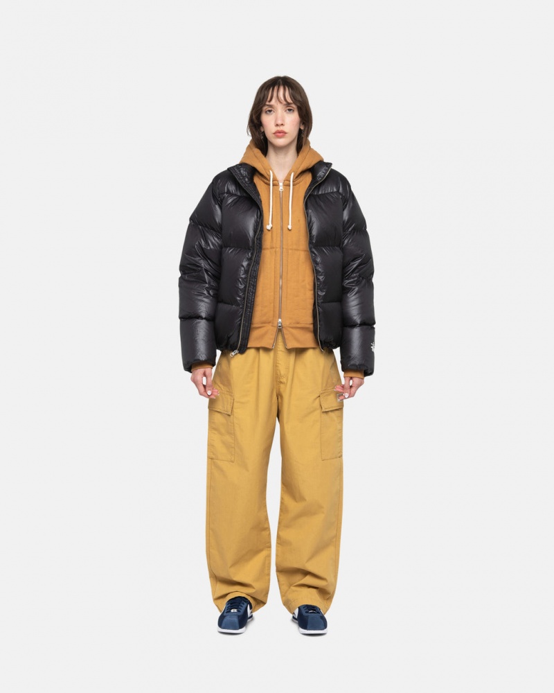 Stussy Down Puffer Parachute Ripstop - Unisex Jackets Grå | ADKWC89298