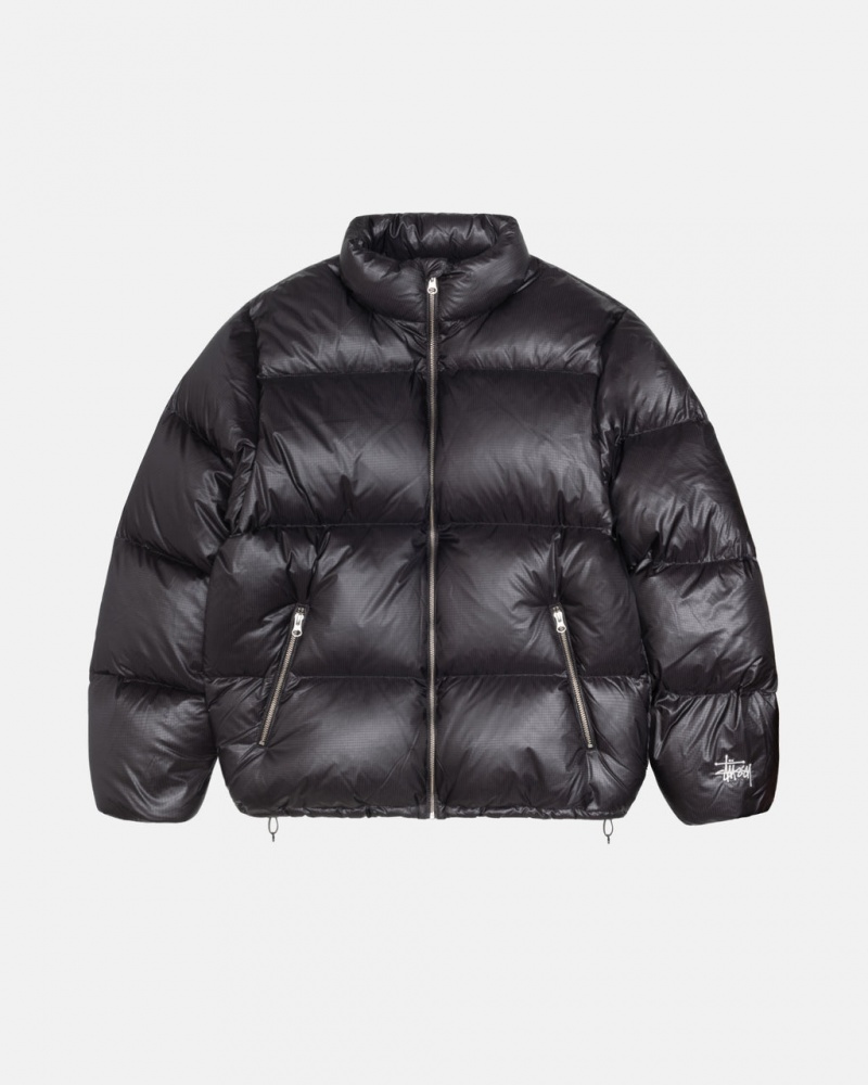 Stussy Down Puffer Parachute Ripstop - Unisex Jackets Grå | ADKWC89298