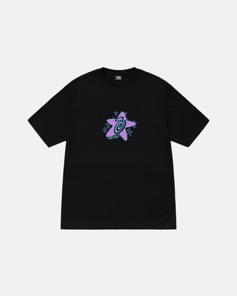 Stussy Galaxy Tee - Unisex Shortsleeve Sort | DKEGJ72170