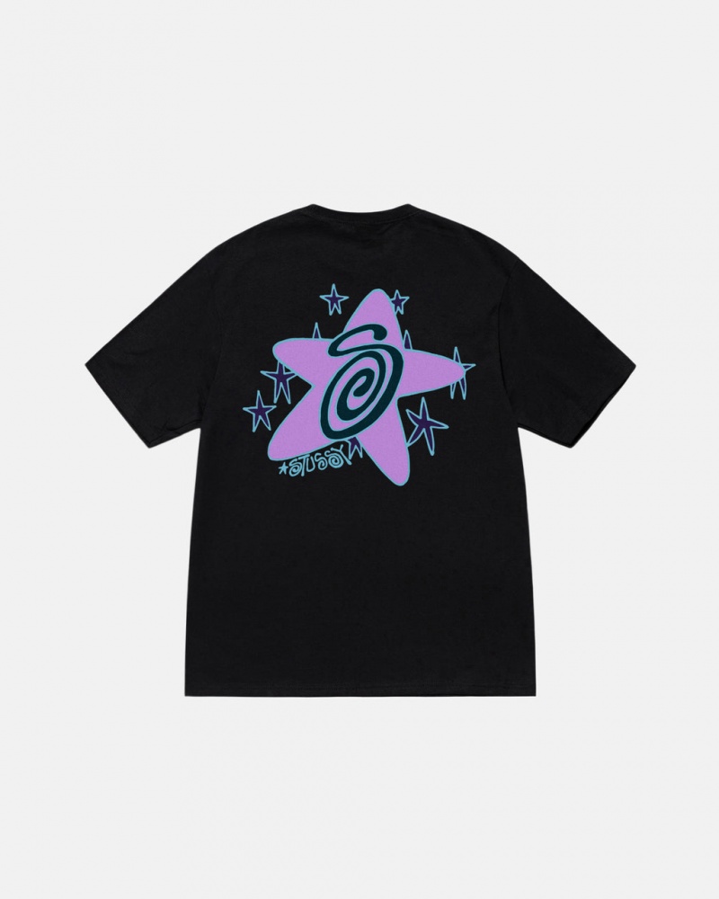 Stussy Galaxy Tee - Unisex Shortsleeve Sort | DKEGJ72170