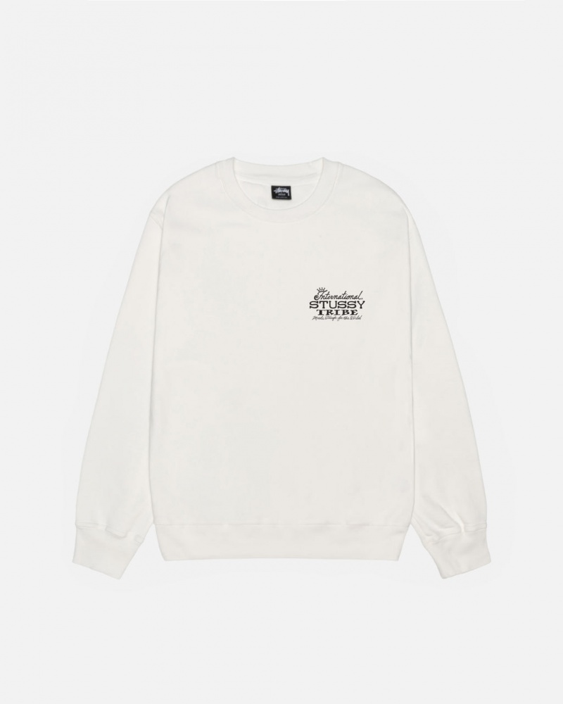 Stussy IST Crew Pigment Dyed - Unisex Hoodies Beige | TDKWZ14198