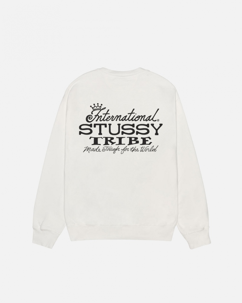 Stussy IST Crew Pigment Dyed - Unisex Hoodies Beige | TDKWZ14198