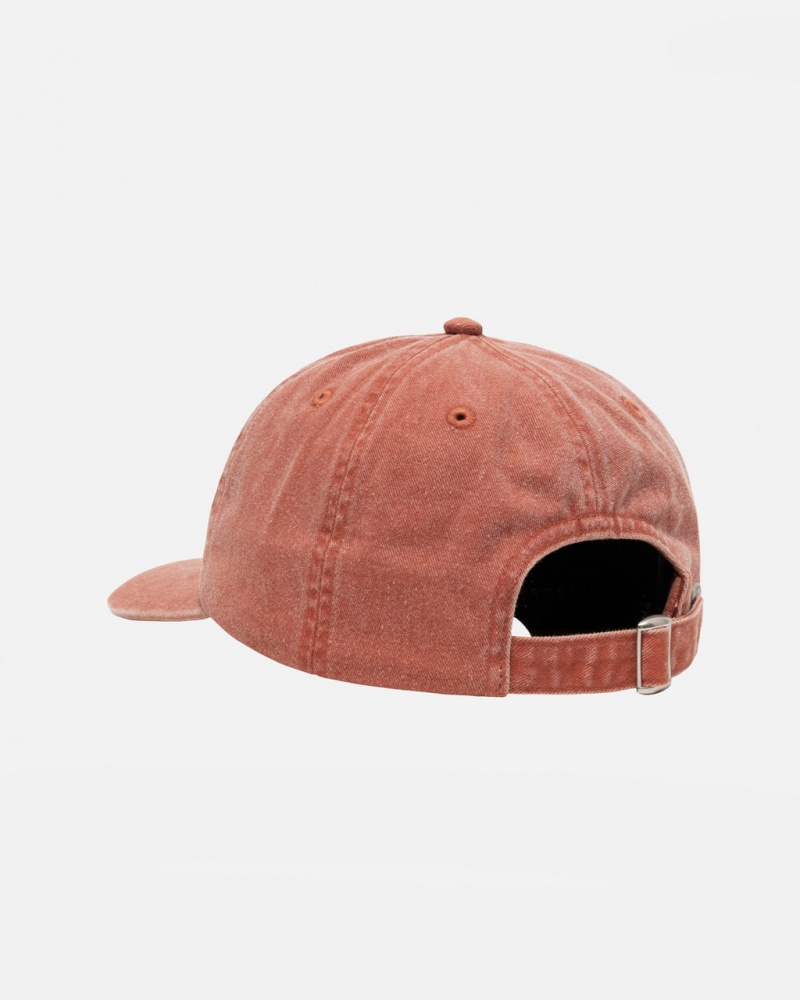 Stussy Low Pro Basic Washed Strapback - Unisex Brune | DKQAV87275