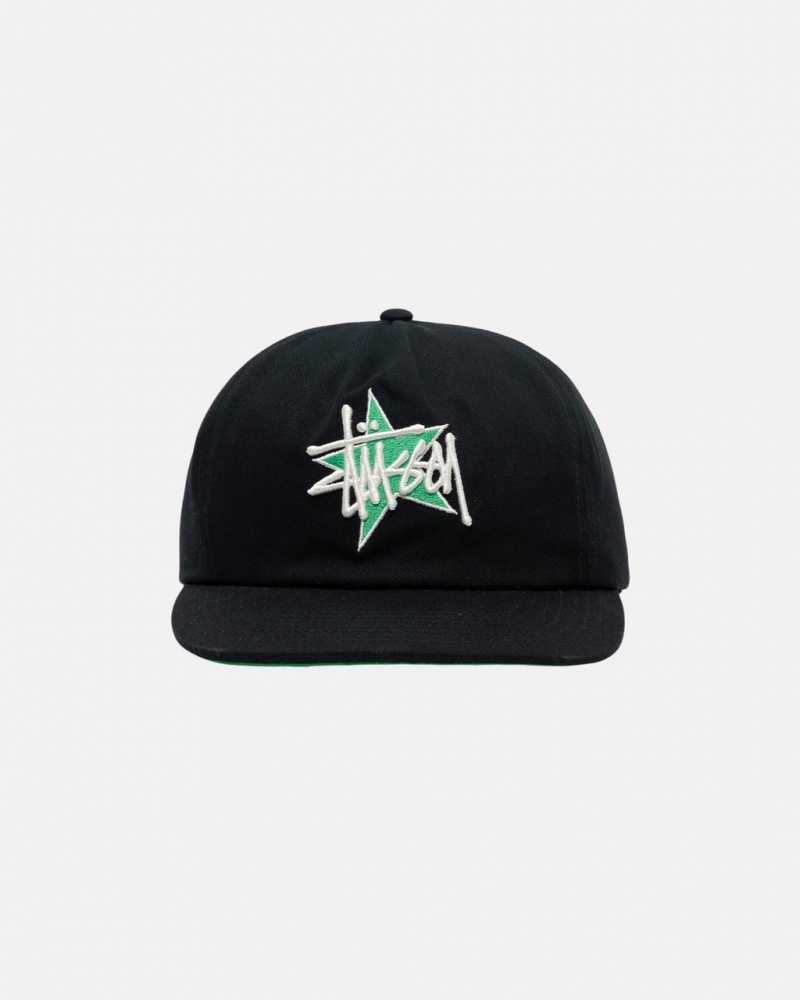 Stussy Mid-Depth Basic Star Strapback - Unisex Sort | ADKDF59683