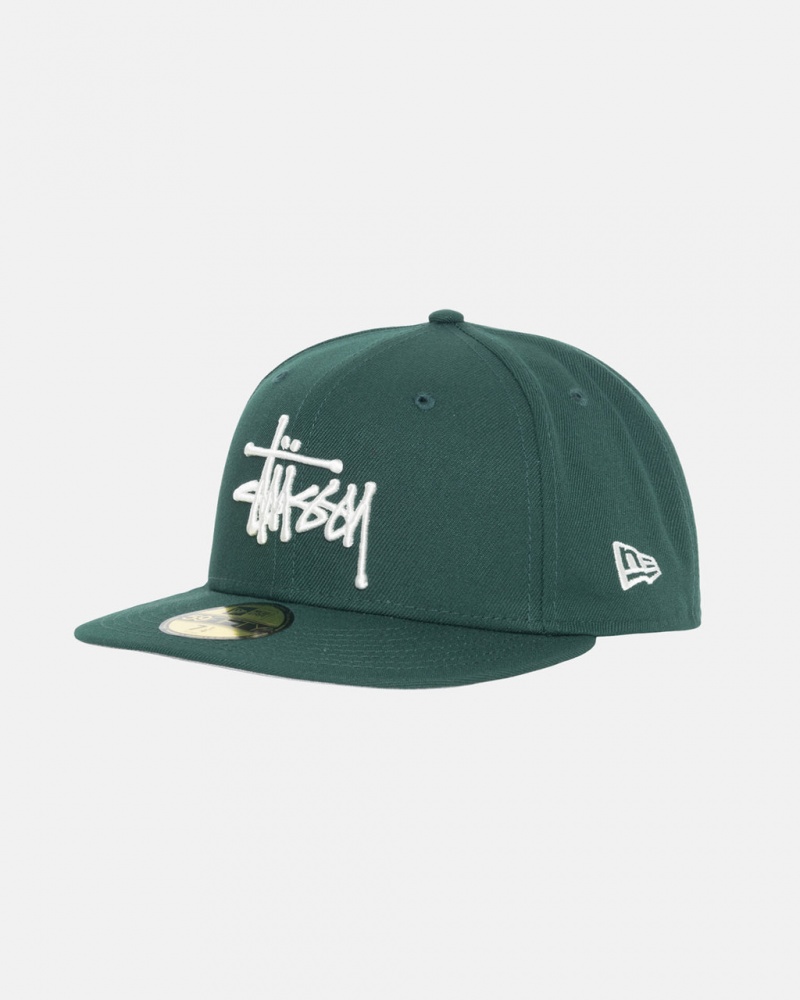 Stussy New Era 59Fifty Authentic - Unisex Grøn | BDKSO22688