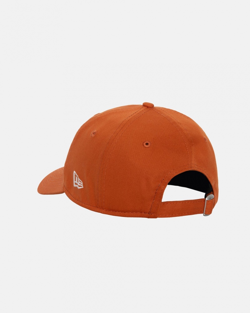 Stussy New Era 9Twenty Basic Strapback - Unisex Orange | MDKHR36365