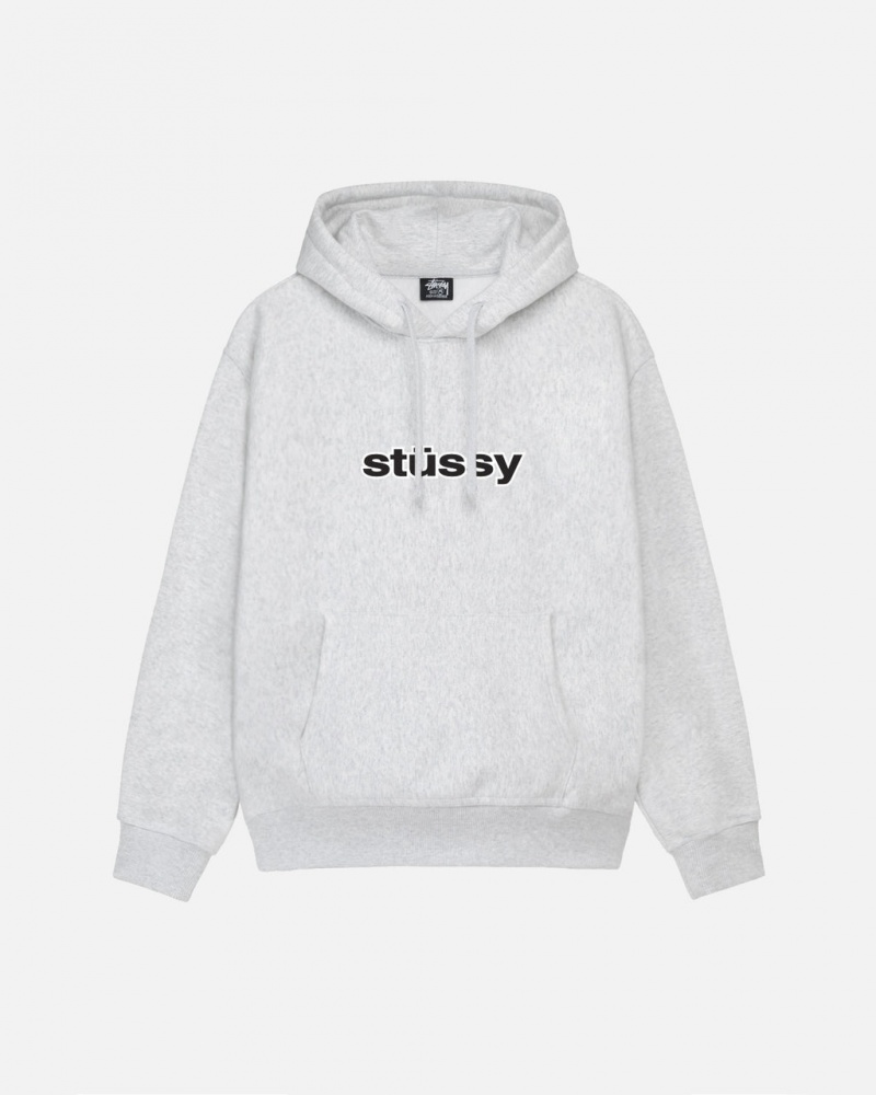 Stussy SS-Link Hoodie - Unisex Hoodies Grå | FDKHY17883