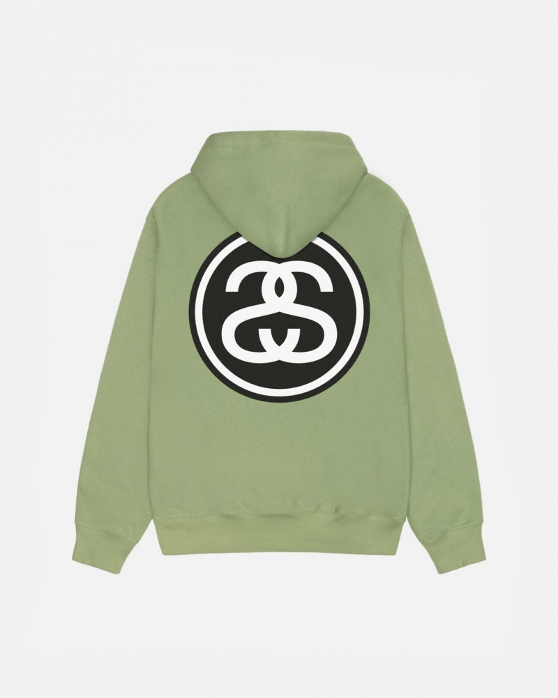 Stussy SS-Link Hoodie - Unisex Hoodies Grøn | EDKHC33665