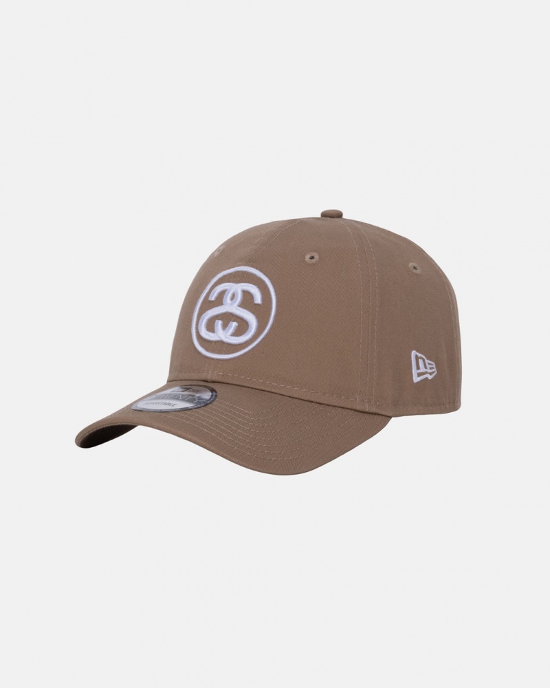 Stussy SS Link 9Twenty Cap - Unisex Khaki | SDKVO44980