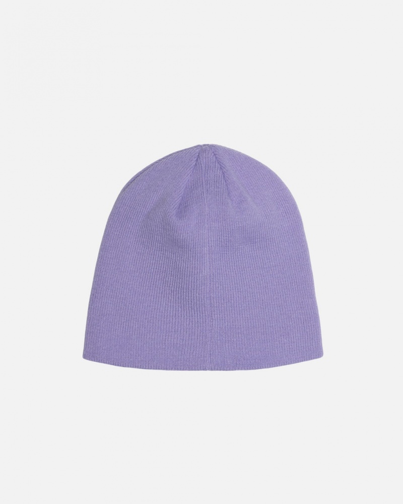 Stussy Skullcap Basic - Unisex Lilla | DKEAH77144