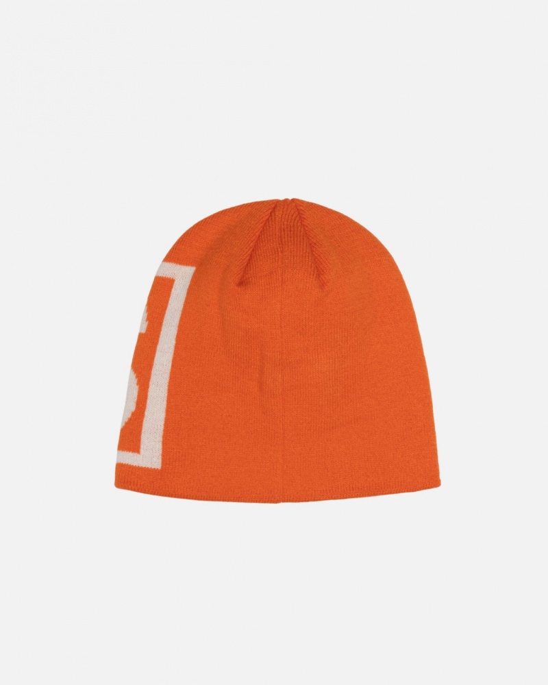 Stussy Skullcap SS Link - Unisex Orange | DKXMI84466