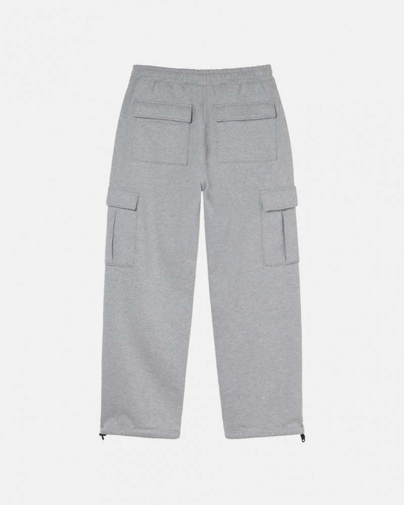 Stussy Sports Cargo Fleece Pant - Men&s Pants Grå | LDKTR14076