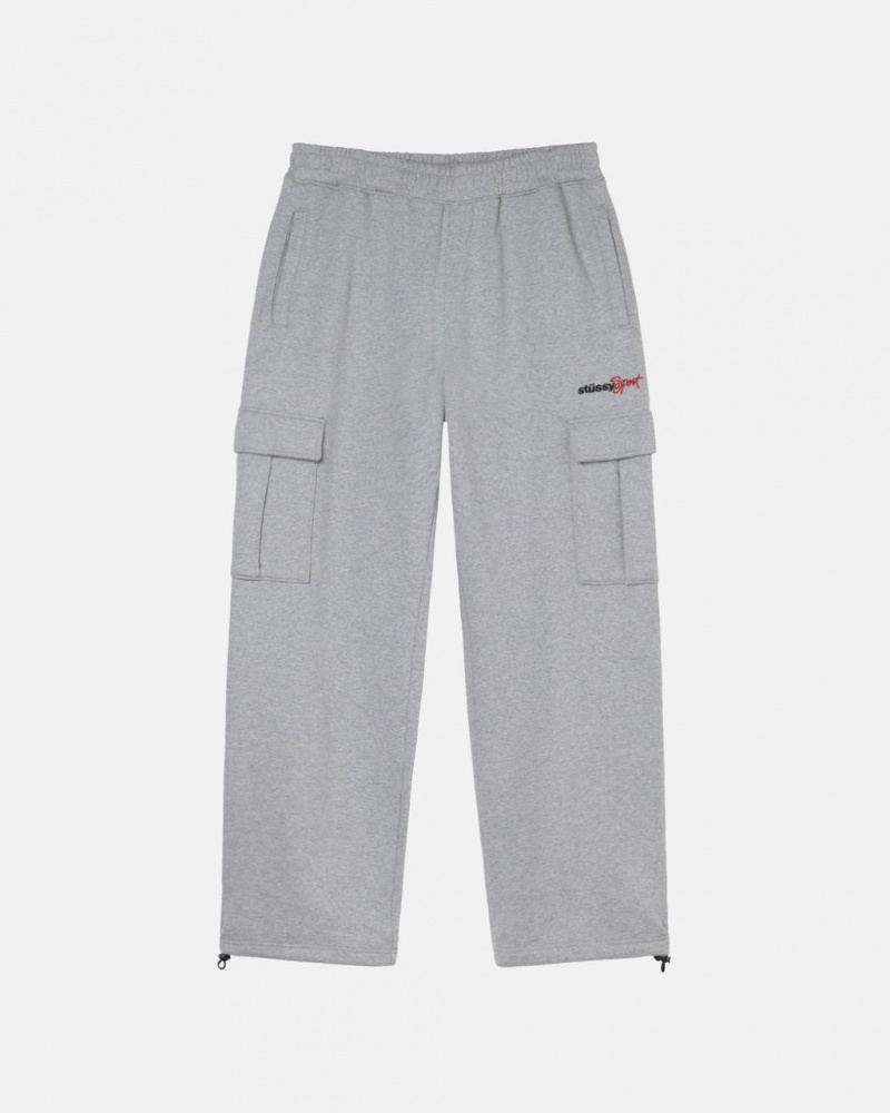 Stussy Sports Cargo Fleece Pant - Men&s Pants Grå | LDKTR14076