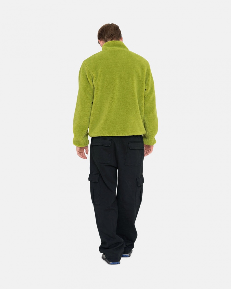 Stussy Sports Cargo Fleece Pant - Mens Pants Sort | DKCIF50522