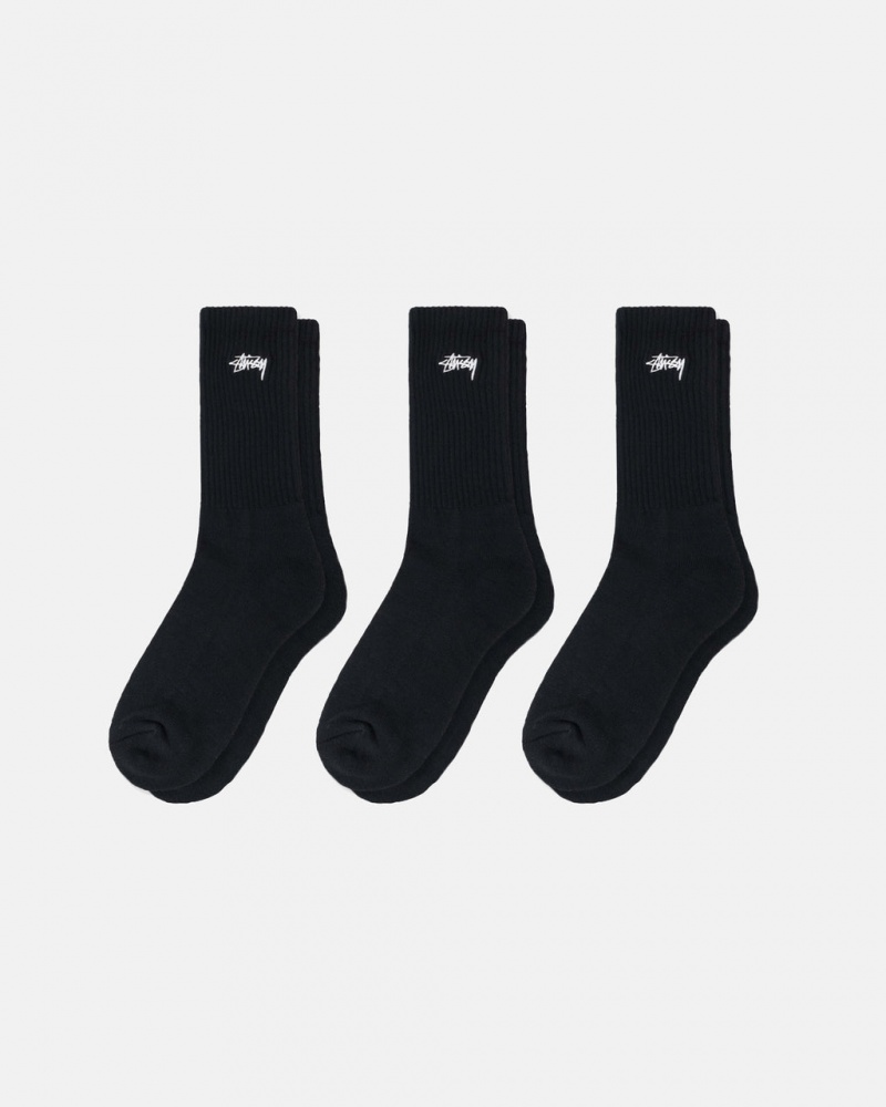 Stussy Stock Crew Sock Pack - Home Goods Sort | DKDFL57953