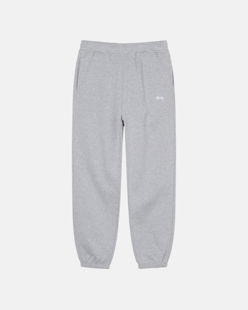 Stussy Stock Logo Sweatpant - Unisex Pants Grå | FDKUI24867