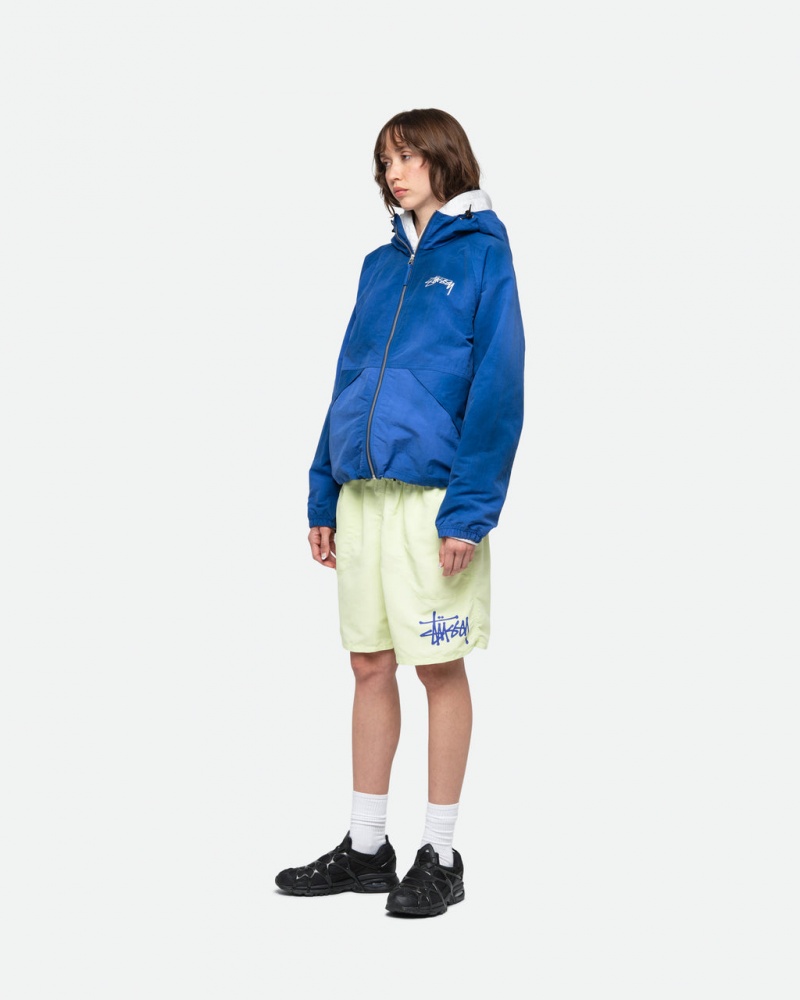 Stussy Strand Kort Big Basic - Unisex Shorts Trunks Lysegrøn | TDKWZ17114