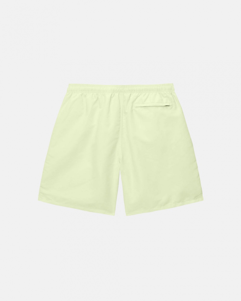 Stussy Strand Kort Big Basic - Unisex Shorts Trunks Lysegrøn | TDKWZ17114