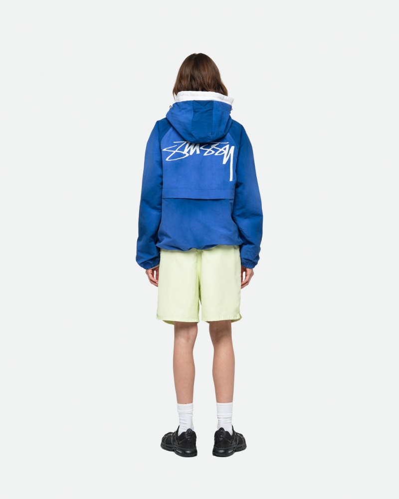 Stussy Strand Kort Big Basic - Unisex Shorts Trunks Lysegrøn | TDKWZ17114