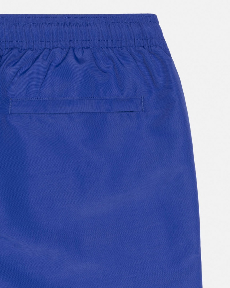 Stussy Strand Kort Big Basic - Unisex Shorts Trunks Kongeblå | LDKSX39055