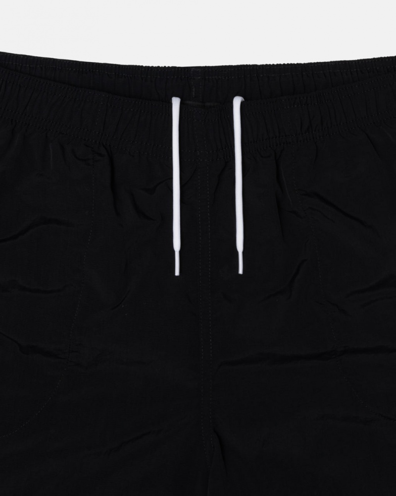 Stussy Strand Kort Big Basic - Unisex Shorts Trunks Sort | ZDKMJ55999