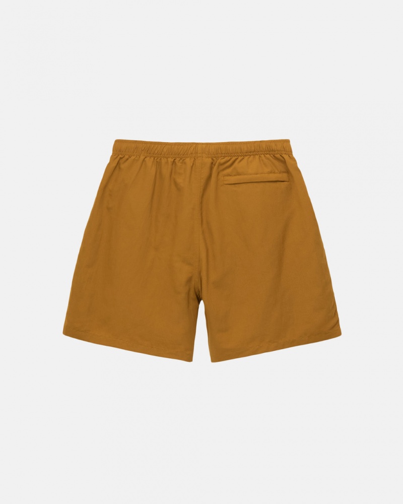 Stussy Strand Kort Stock - Unisex Shorts Trunks Hvide | TDKPQ66499